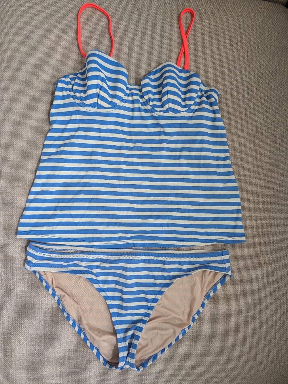 Sailor Stripe Tankini Set - size 4/Small
